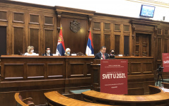 15 December 2020.  National Assembly Speaker Ivica Dacic at the conference World in 2021.